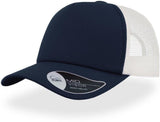 Atlantis Record Mid Visor 5 Panel Trucker Cap