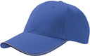 Atlantis Reflect 6 Panel Reflective Piping Baseball Cap