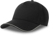 Atlantis Snap Back Flat Visor 6 Panel Sustainable Cap