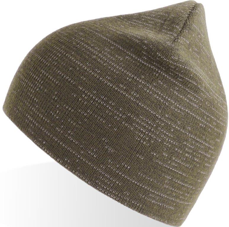Atlantis Shine Recycled Short Beanie With Reflex Thread