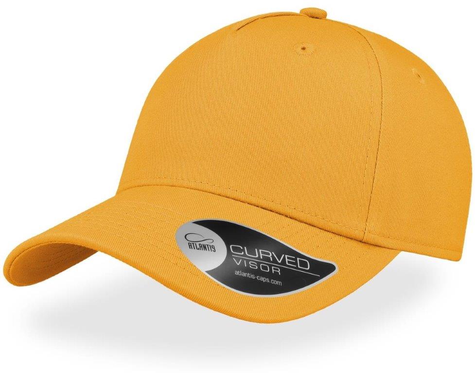 Atlantis Shot Curved Visor 5 Panel Structured Cap
