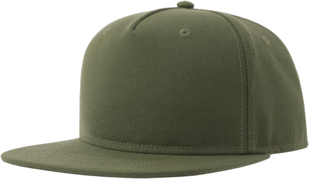Atlantis Snap Back Flat Visor 5 Panel Sustainable Cap