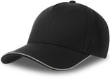 Atlantis Snap Back Flat Visor 6 Panel Sustainable Cap