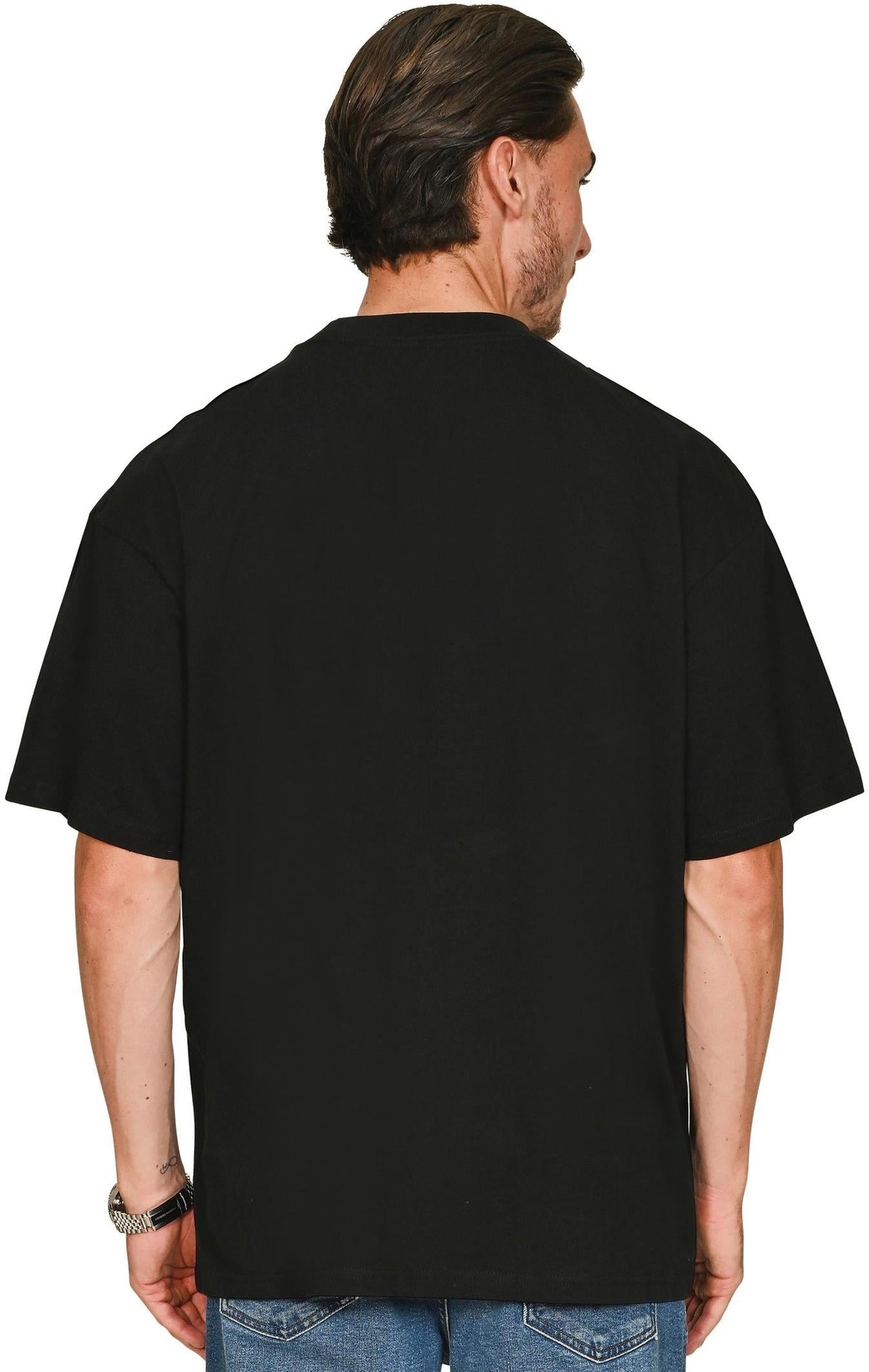 Casual Ringspun Combed 220 Oversize Extended Neck T