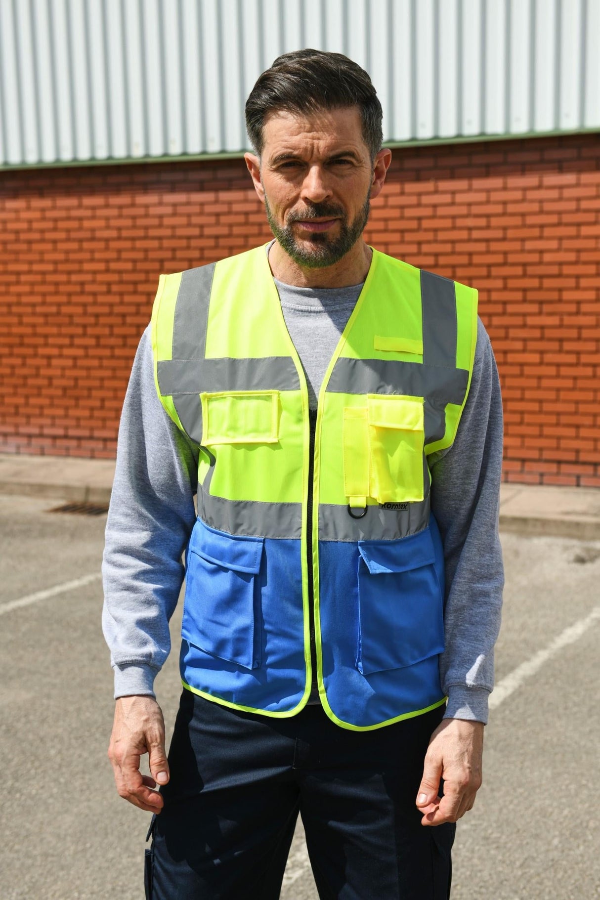 Korntex# High Vis Executive Multifunction Safety Vest