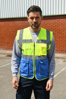 Korntex# High Vis Executive Multifunction Safety Vest