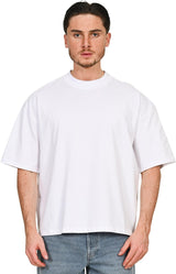 Casual Ringspun Combed 220 Boxy Oversize Extended Neck T