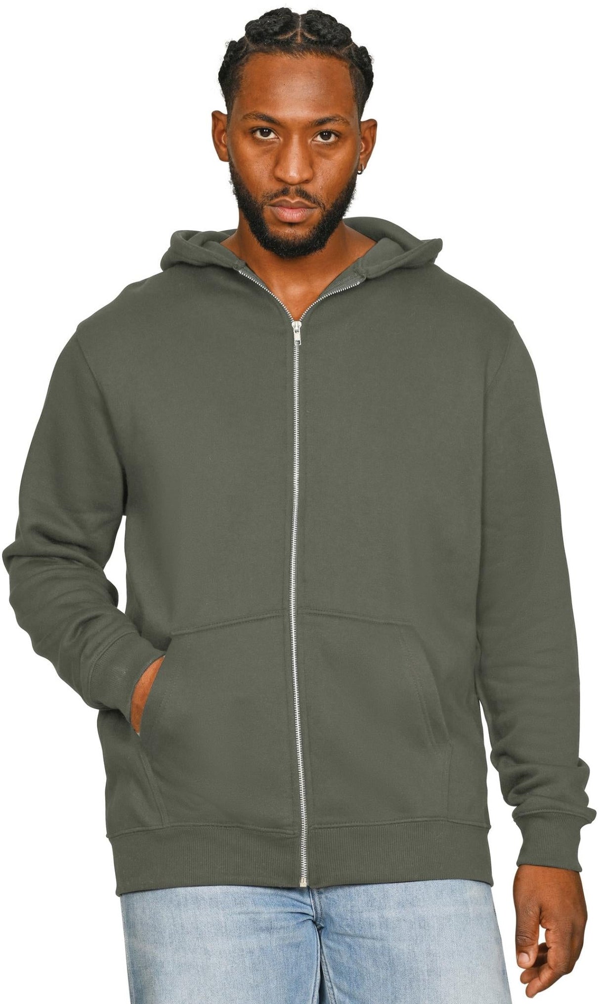 Casual Ringspun Blended 280 Core Zip Hood