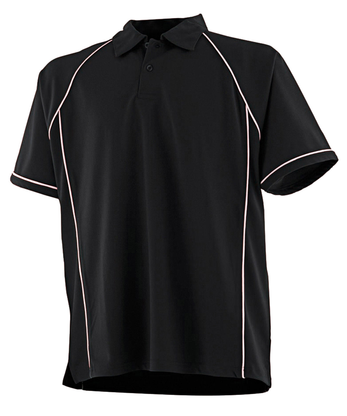 Piped performance polo