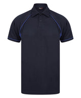 Piped performance polo