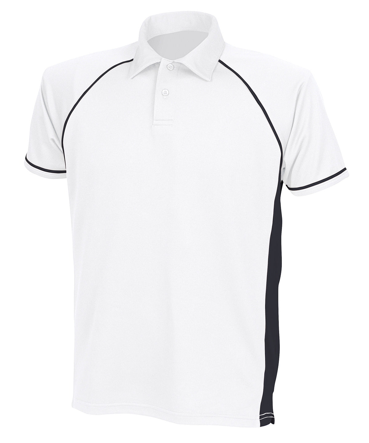 Piped performance polo