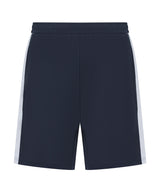 Knitted shorts with zip pockets