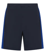 Kids knitted shorts with zip pockets