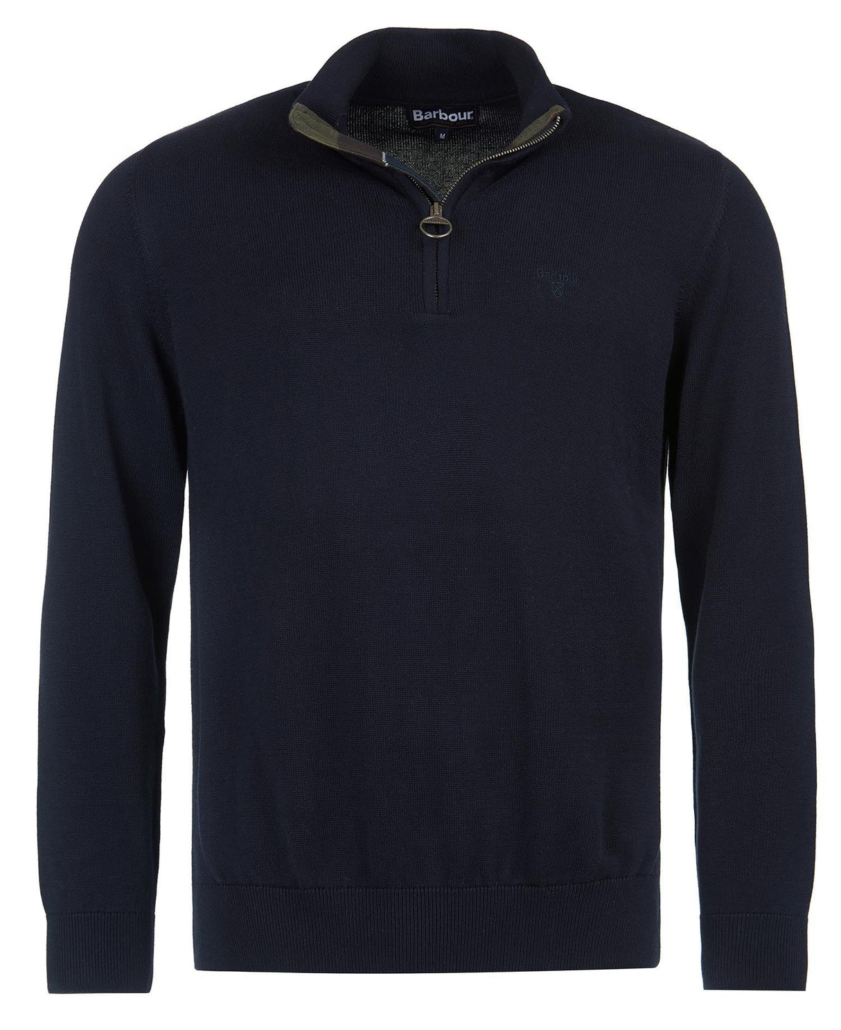 COTTON HALF ZIP