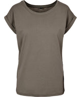 Women’s regular extended shoulder tee