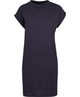 Women’s extended shoulder dress