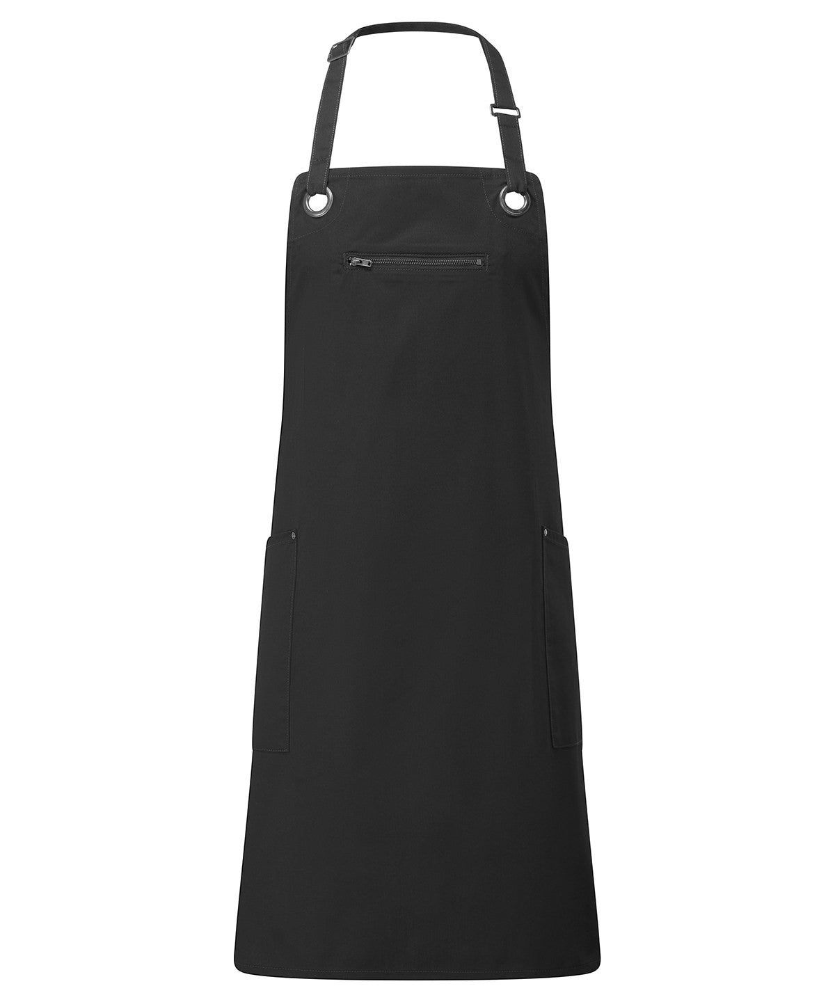 ‘Barley’ Contrast Stitch Bib Apron