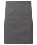 ‘Colours collection’ mid-length pocket apron