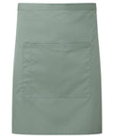 ‘Colours collection’ mid-length pocket apron