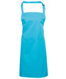Colours bib apron with pocket