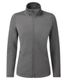 Women's spun dyed sustainable zip-through sweatshirt