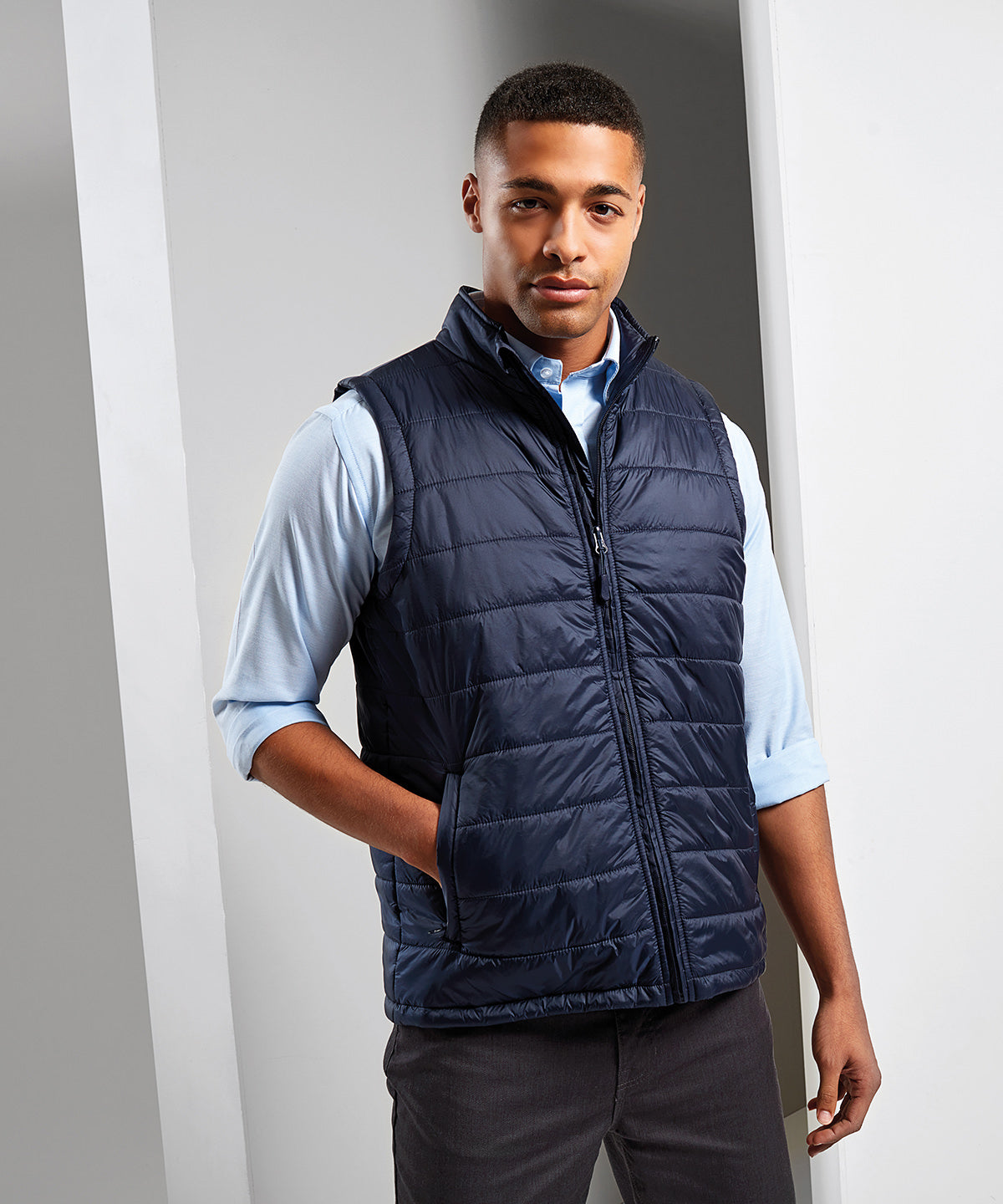 ‘Recyclight’ padded gilet