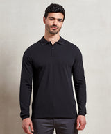‘Essential’ unisex long sleeve workwear polo shirt