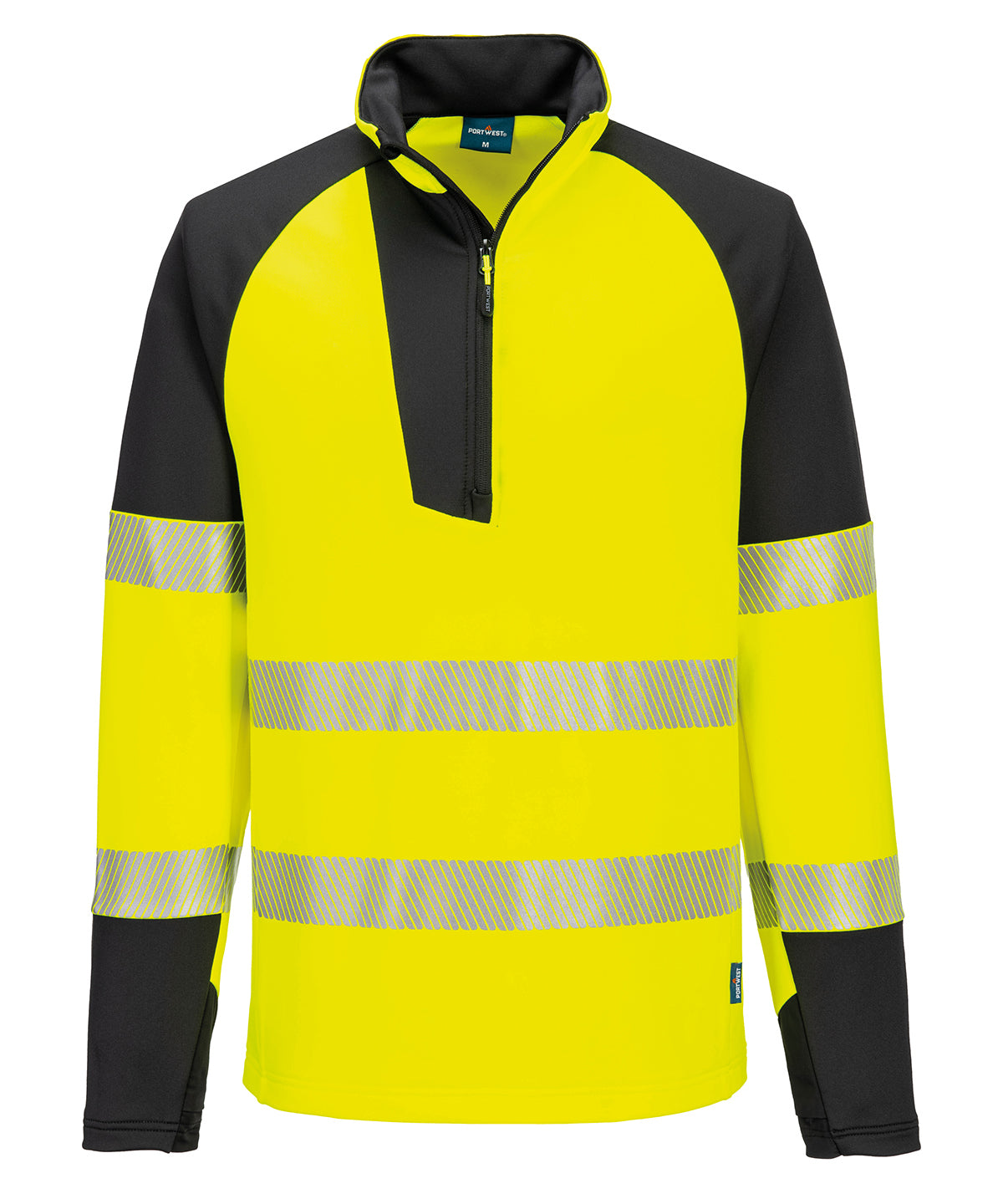 PW3 Hi-vis ¼-zip sweatshirt (T172)
