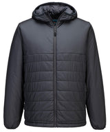 Professional hooded insulated baffle jacket (S608)