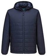 Professional hooded insulated baffle jacket (S608)