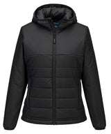 Women’s professional hooded insulated baffle jacket (S613)