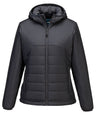 Women’s professional hooded insulated baffle jacket (S613)