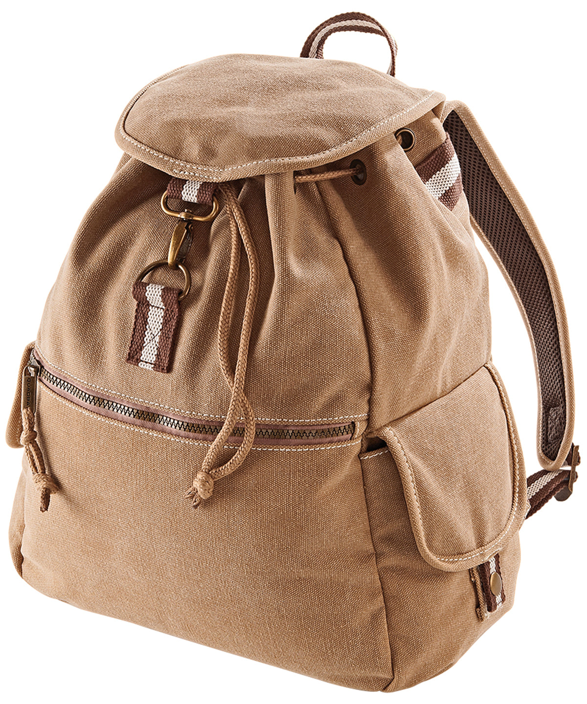 Vintage canvas backpack