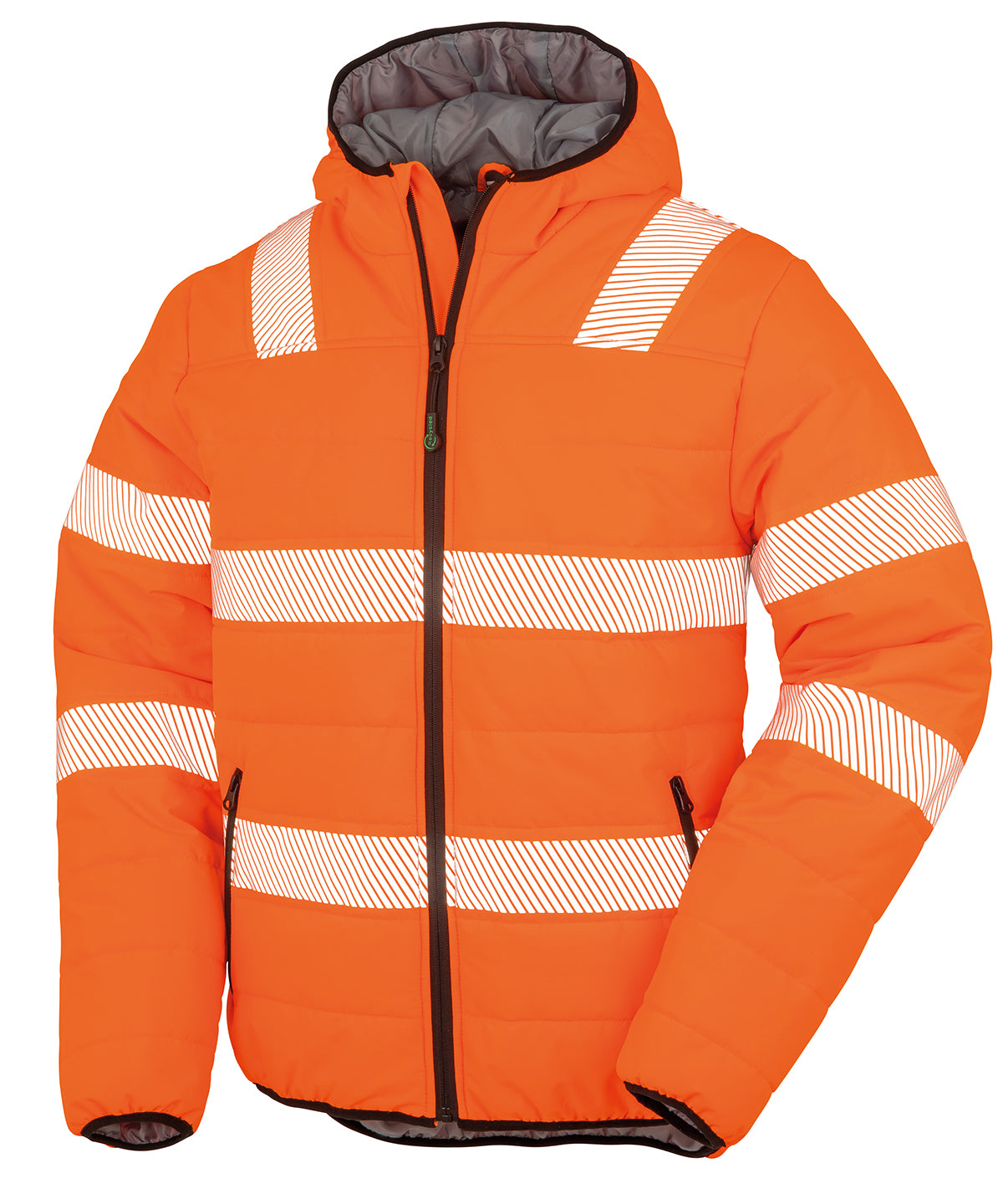 Recycled ripstop padded safety jacket