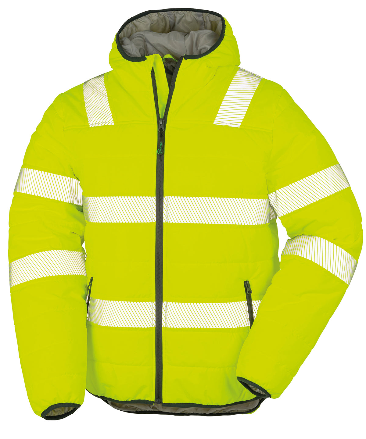 Recycled ripstop padded safety jacket