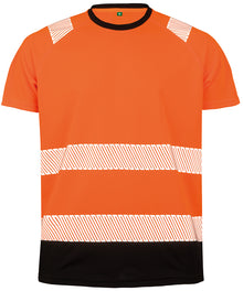 Fluorescent Orange/Black