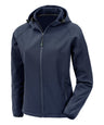 Women’s recycled 3-layer printable hooded softshell