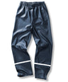 Prism PU waterproof trousers with reflective bands and recycled backing