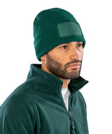 Recycled double knit printers beanie