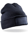 Recycled double knit printers beanie