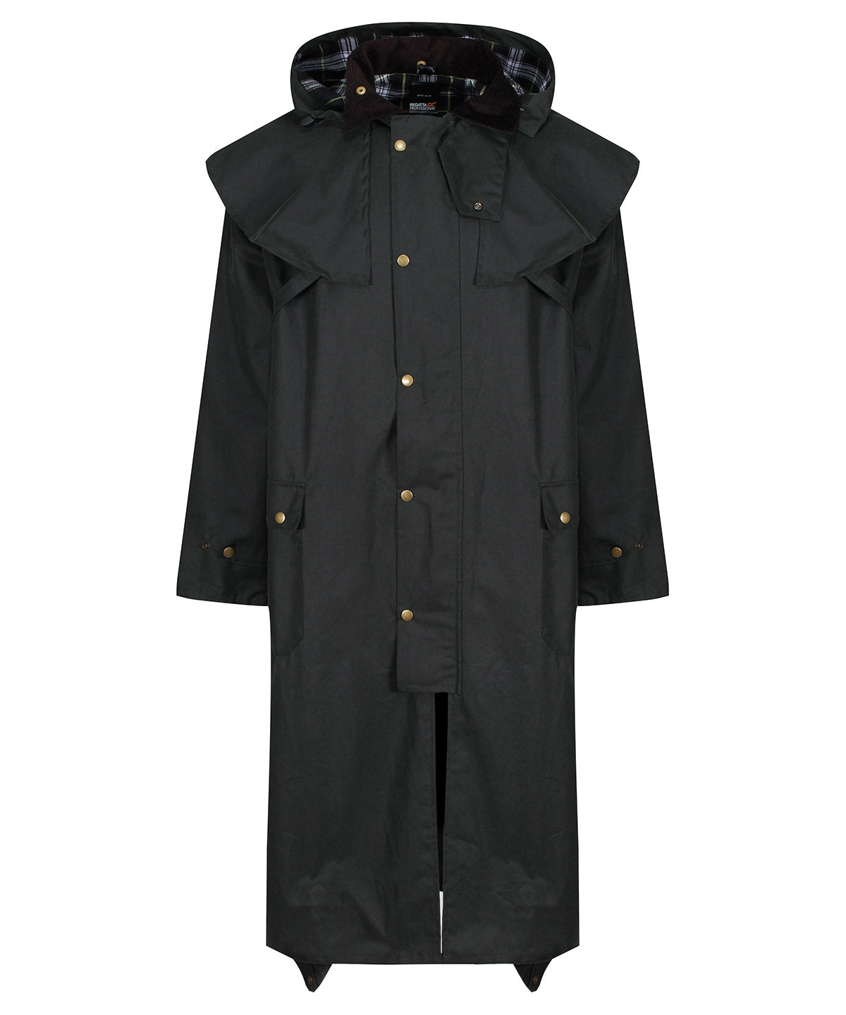 Cranbrook caped wax riding jacket