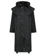 Cranbrook caped wax riding jacket