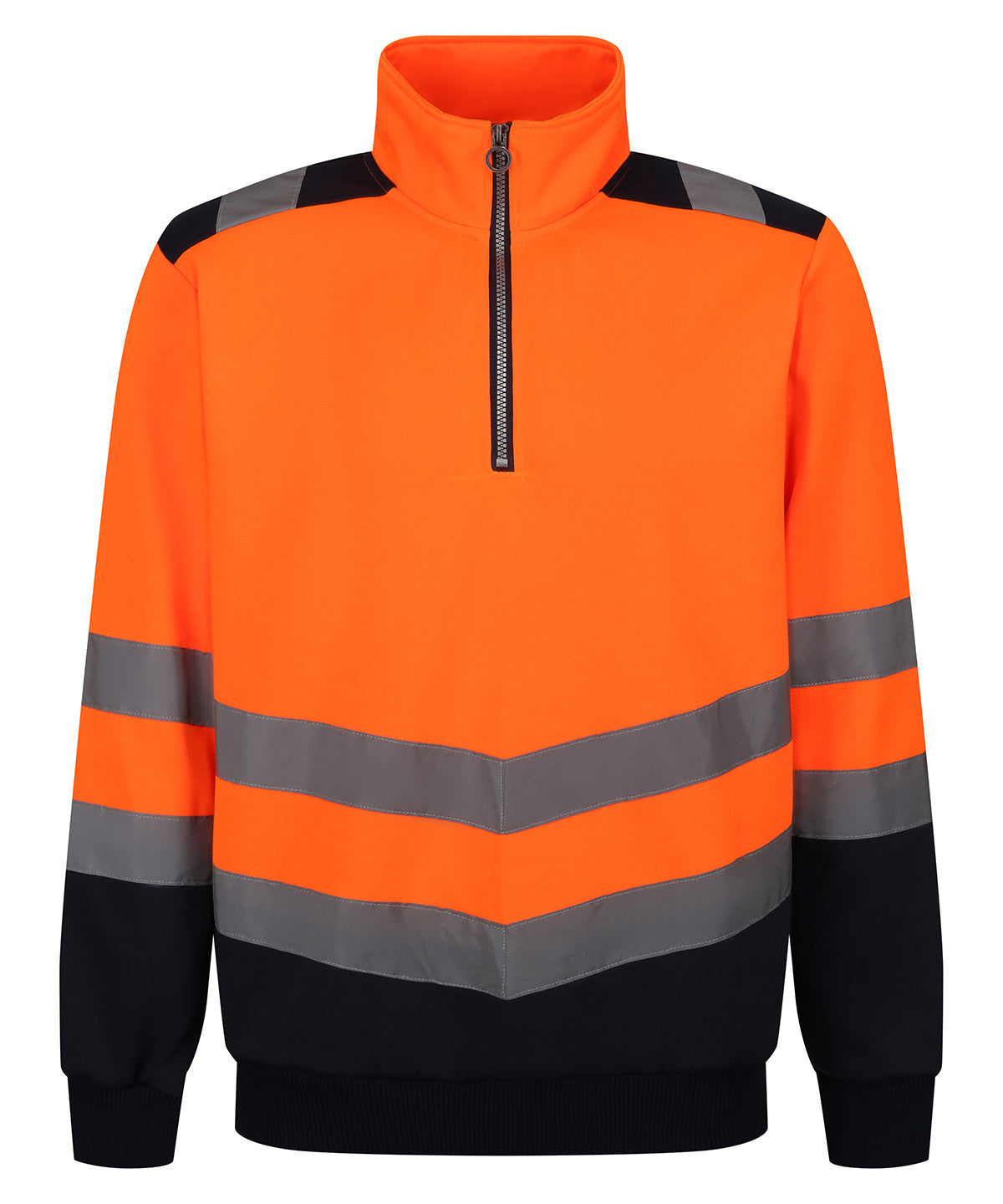 Pro hi-vis ¼-zip sweatshirt