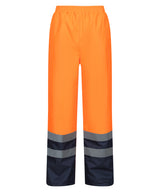 Pro hi-vis insulated overtrousers