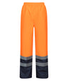 Pro hi-vis insulated overtrousers