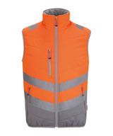 Hi-vis two-tone thermal bodywarmer