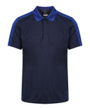 Contrast wicking polo