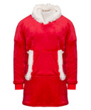 The Ribbon oversized cosy reversible sherpa hoodie