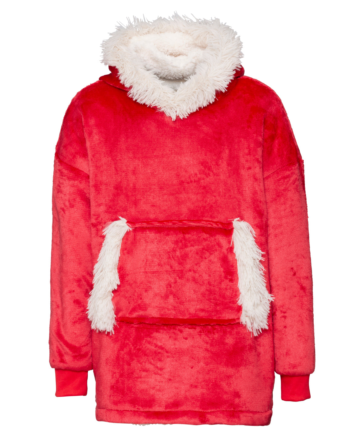 The Kids Ribbon oversized cosy reversible sherpa hoodie