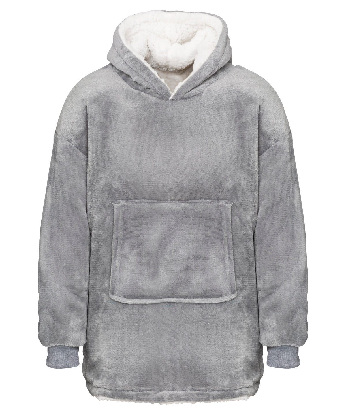 The Kids Ribbon oversized cosy reversible sherpa hoodie